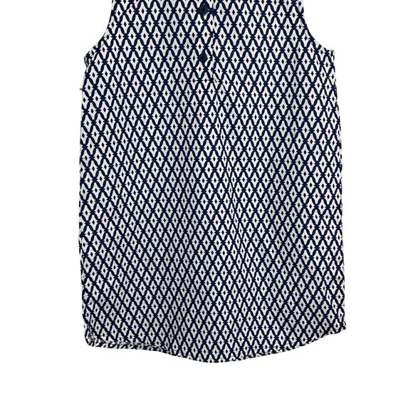 Carters Girls Dress Sundress Size 8 Navy White Cotton Sleeveless NWT - Picture 12 of 13